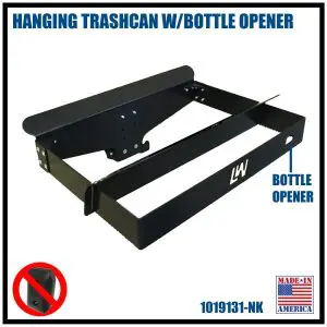 Kebloc Hanging Trashcan w/ Bottle Opener