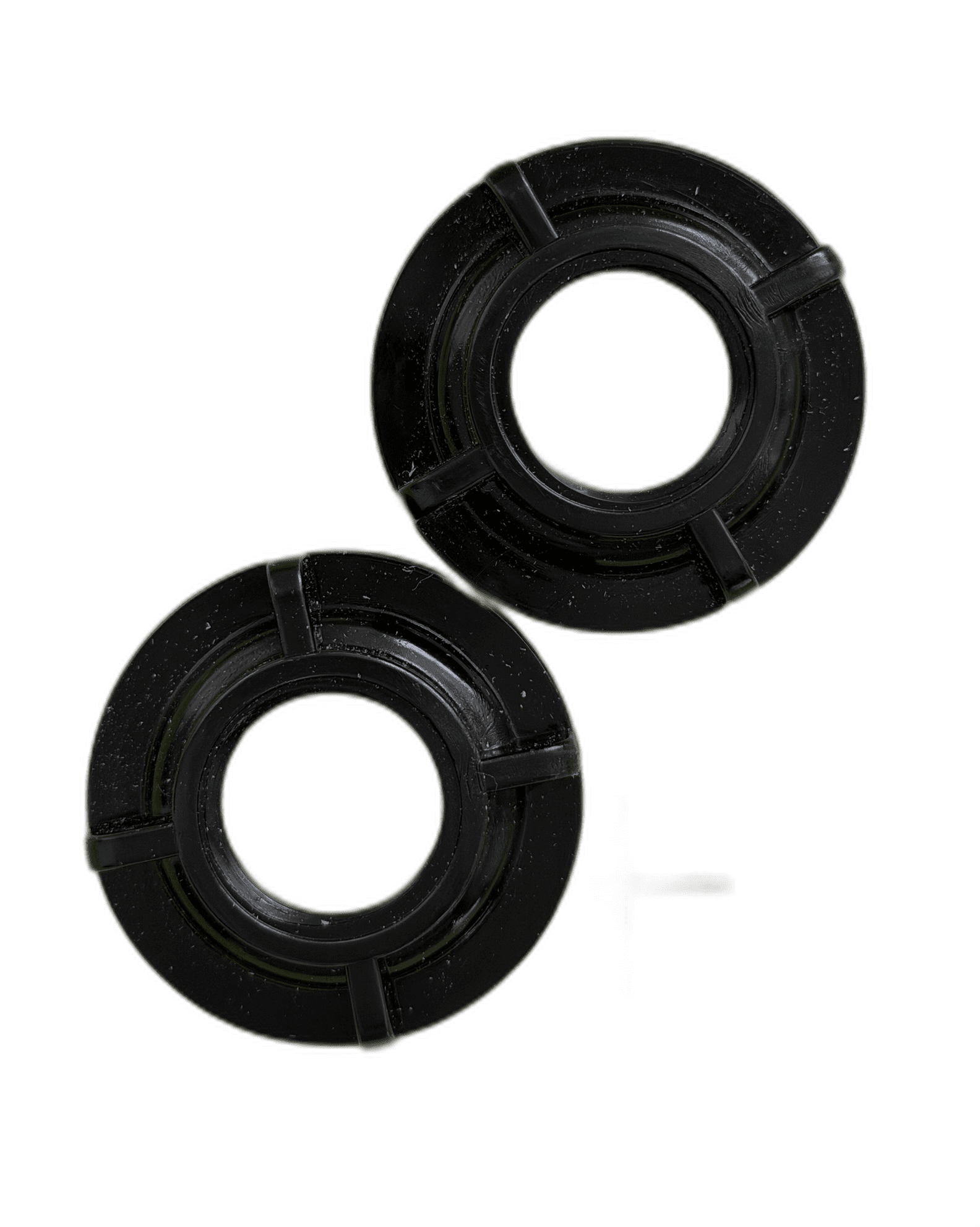 RV shower faucet valve mounting hardware and supply nuts