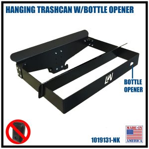 Kebloc Hanging Trashcan w/ Bottle Opener