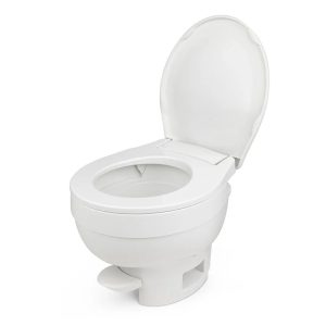 Thetford Aqua-Magic VI low-profile white toilet