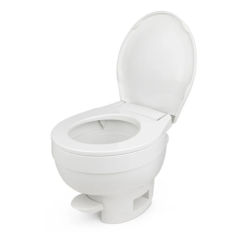 Thetford Aqua-Magic VI low-profile white toilet