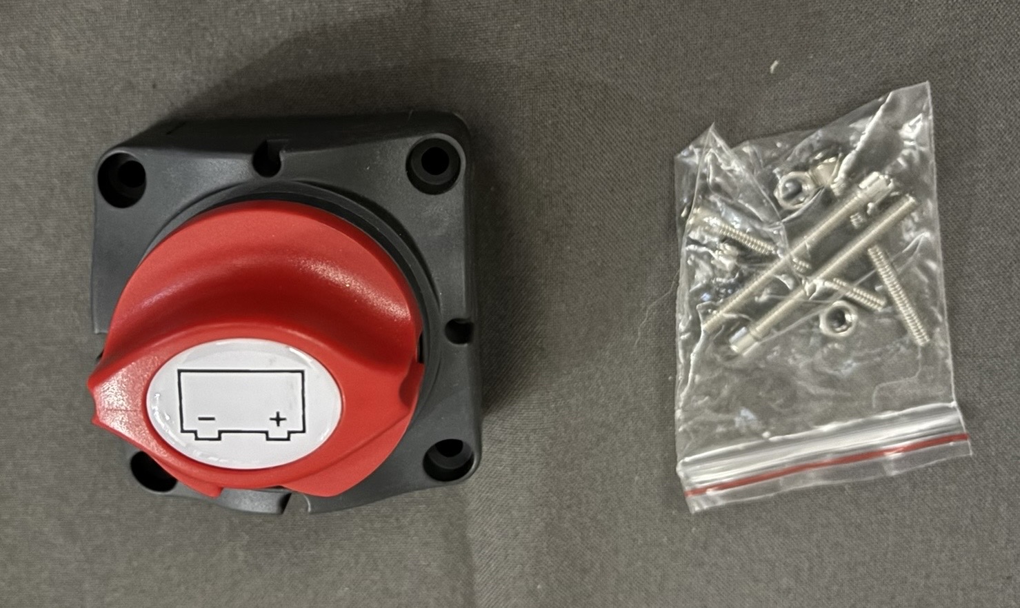 Fastronix BATD-701 RV Battery Master Disconnect Switch 300A 12V-48V DC